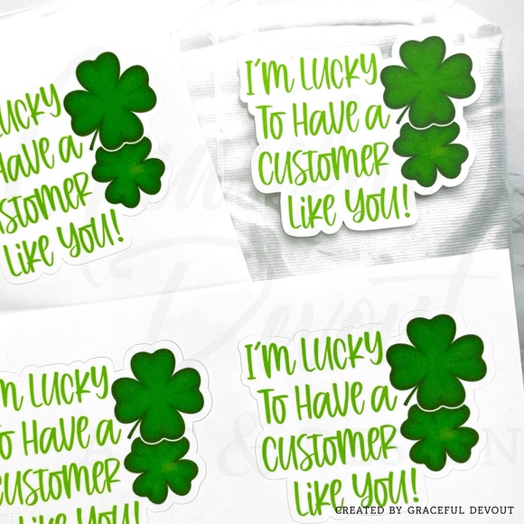 🍀 St. Patrick’s Day Sticker Bundle Variety Pack [GD50-96] - Picture 5 of 5